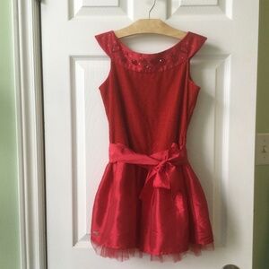 American Girl Joyful Jewels Red Holiday Dress